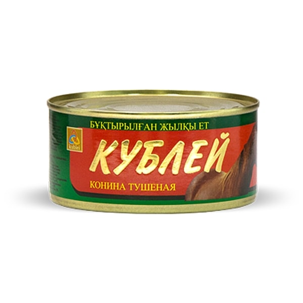 Конина тушеная 325 г.